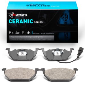 Volkswagen Beetle Brake Pads - Front - R1 Concepts - Ceramic - `99-`10